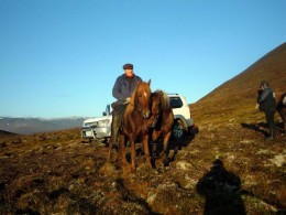 Friðrik Stefánsson fjallkóngur Staðhreppinga